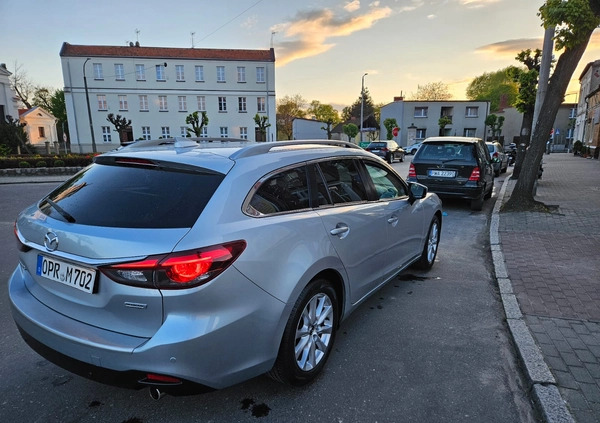 Mazda 6 cena 45900 przebieg: 205000, rok produkcji 2017 z Wągrowiec małe 211